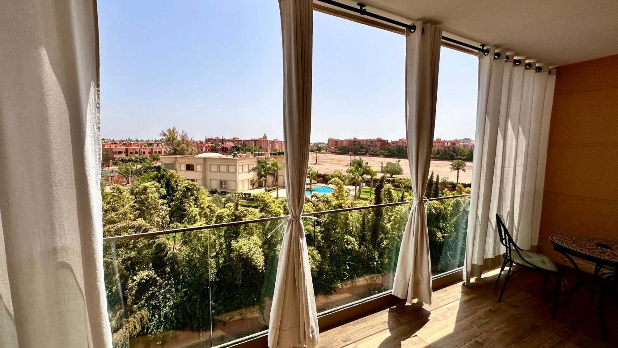 Appartement Pearl Garden Cozy Panoramic Charming Sunny Terrace Piscine Marrakesh